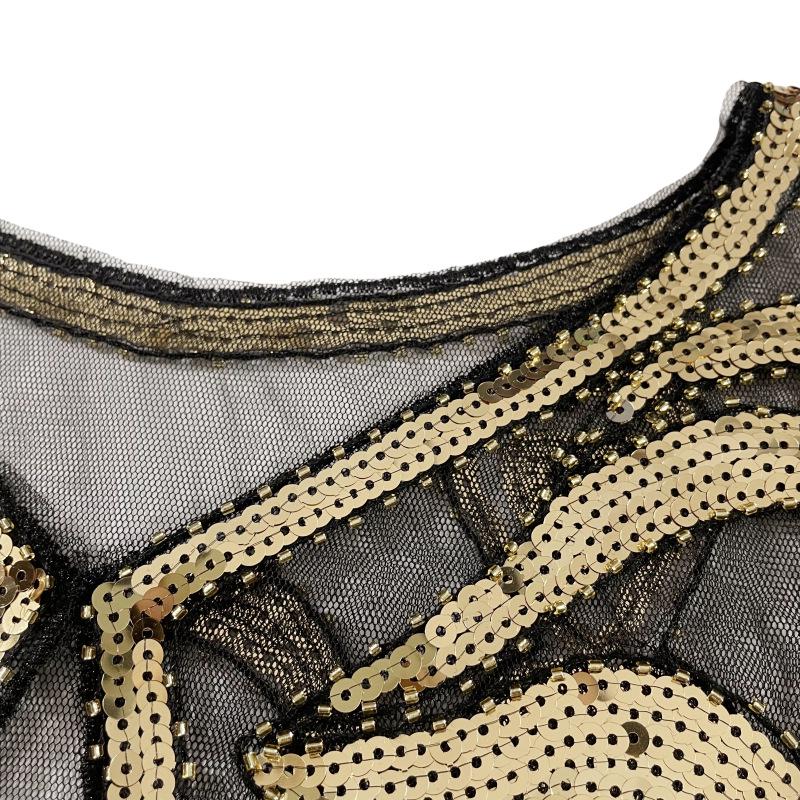 Summer Women's Sequin Mesh Shrug - Versatile Outerwear