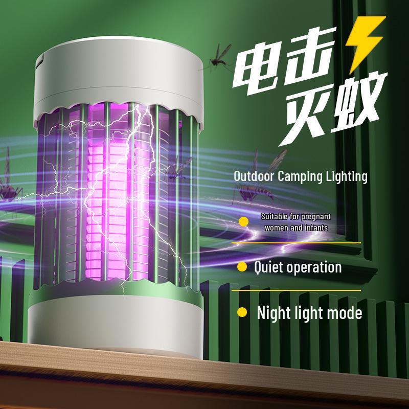 

Silent Indoor Mosquito Killer Lamp: Safe for Bedrooms and Pregnant Women Fresh Green [USB Plug-in] No Switch