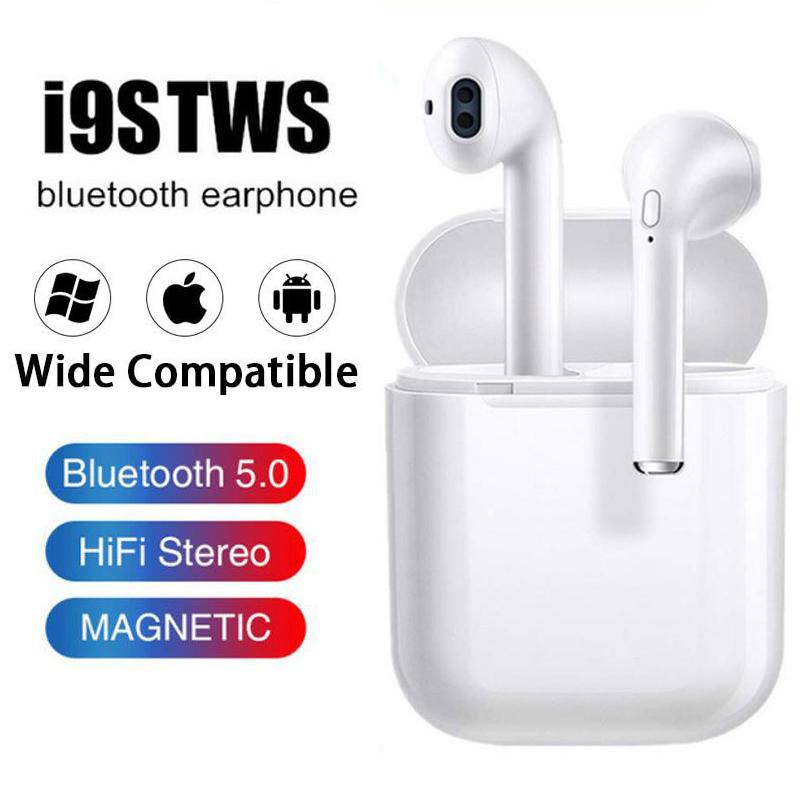 

I9s TWS Bluetooth 5.0 Беспроводные наушники наушники наушники спортивные наушники с MIC для IOS Android