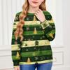 Christmas Day Sweatshirts For Children Boys And Girls Knit Sweater Cute Shirt Fall Crewneck Pullover Tops