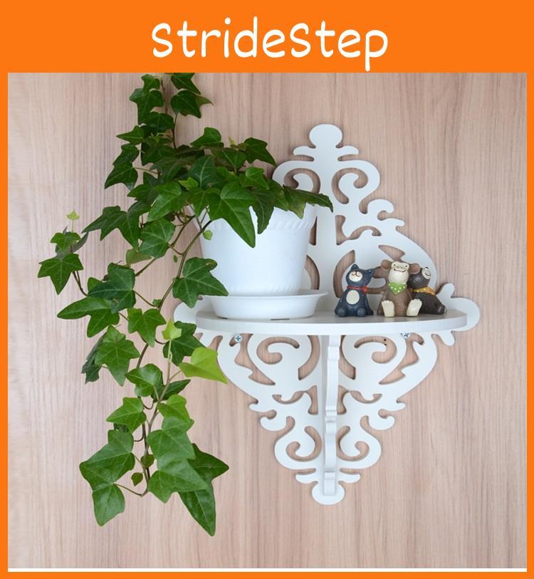 Kreatives Wandregal für Pflanzen aus PVC-Material zur Innendekoration