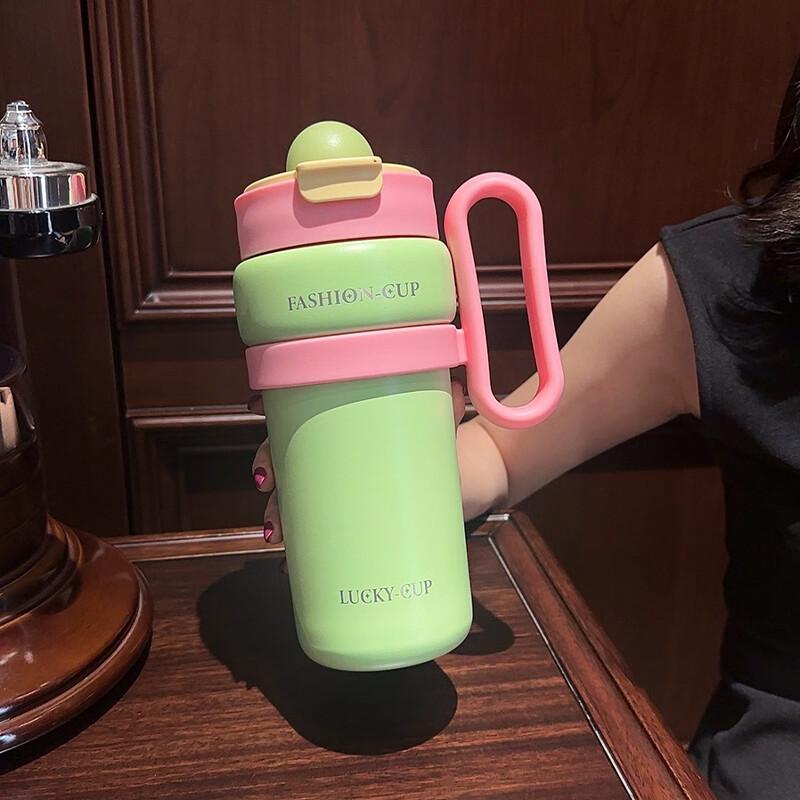 MRSIKEY Portable Large Capacity 316 Stainless Steel Insulated Water Bottle