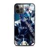 Custodia in vetro temperato per moto da cross e sport per iPhone 12, 11 Pro Max, 13, 12 Mini, Fundas X Xr Xs Max, 8, 7, 6s Plus, Shell Fundas