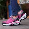 Women's Spring & Fall Thick Sole Height-Boosting Non-Slip Leather Running & Hiking Shoes