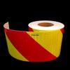 5cm/10cm/15cm/20cm*5M Fluorescent-Yellow-Red Reflective Car Sticker Right Twill Honeycomb PVC Reflector Material Waterproof Tape