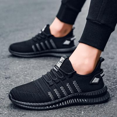 Sneakers for Men Summer Mesh Breathable Running Shoes Lightweight N-slip Sports Tennis Shoes Large Size Men's Soft Sole Shoes