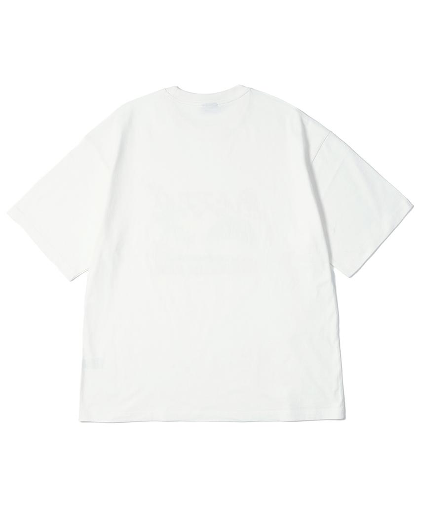 GAKKAI UNIONS Around Summer Short Sleeve T-Shirt Coconut White