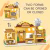 Bakery Building Blocks Set Cute Friends Series Baking Shop Building Kit Architecture Toys Creative Present for Kids  290Pcs