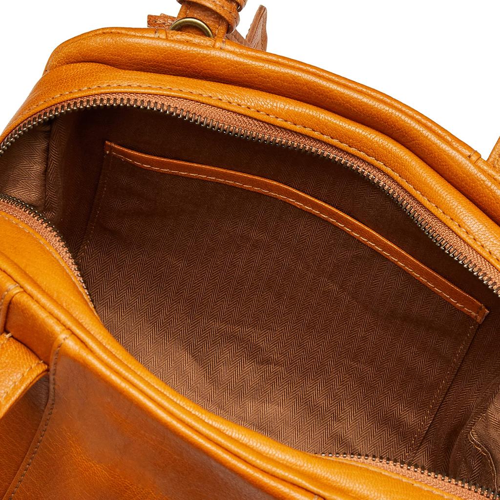 2WAY Boston Bag Goat Basic Camel [Genten]
