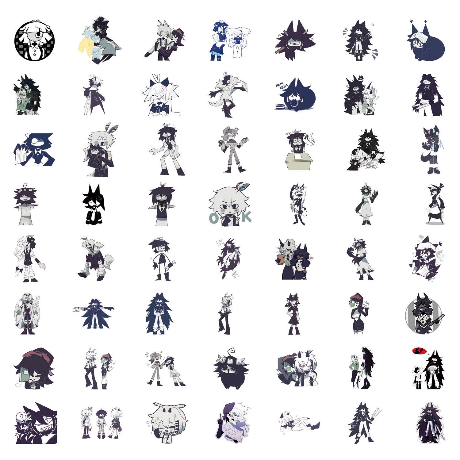 Educational Behavior-Based Stationery Waterproof Stickers for Decor