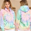 Women's SweaterCasual Loose Tie-dyed Hoodie Home Long Sleeve