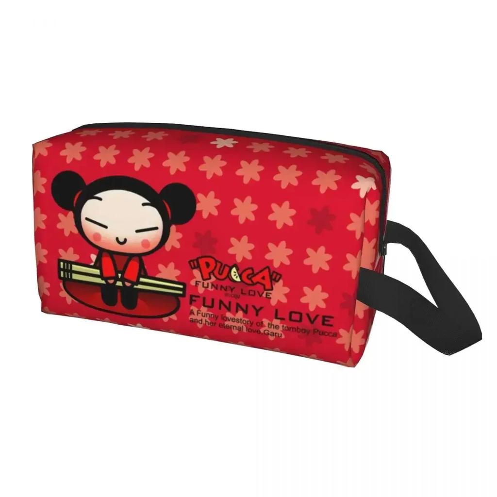 Pucca Kulturtasche Damen Make-up Kosmetik Organizer Damen Beauty Aufbewahrung Dopp Kit Etui