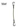 Durable Stretch Straps for Outdoor Travel Bungee Cord with Metal Hooks, Elastic Rope Secure Reliable Fixation Cords Logistics Strap, Flexible