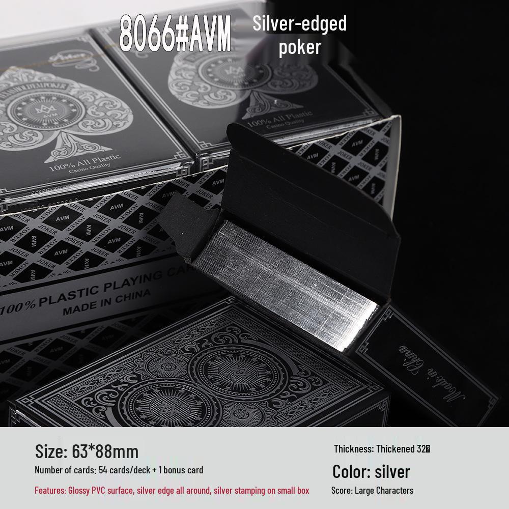 Custom Waterproof PVC Playing Cards - Ideal for Outdoor Entertainment and Party Decor