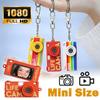 Retro Mini Keychain Thumb Camera 1080P HD Recorder Built-in Flash Auto Focus CCD Thumb Camera with Flash Light
