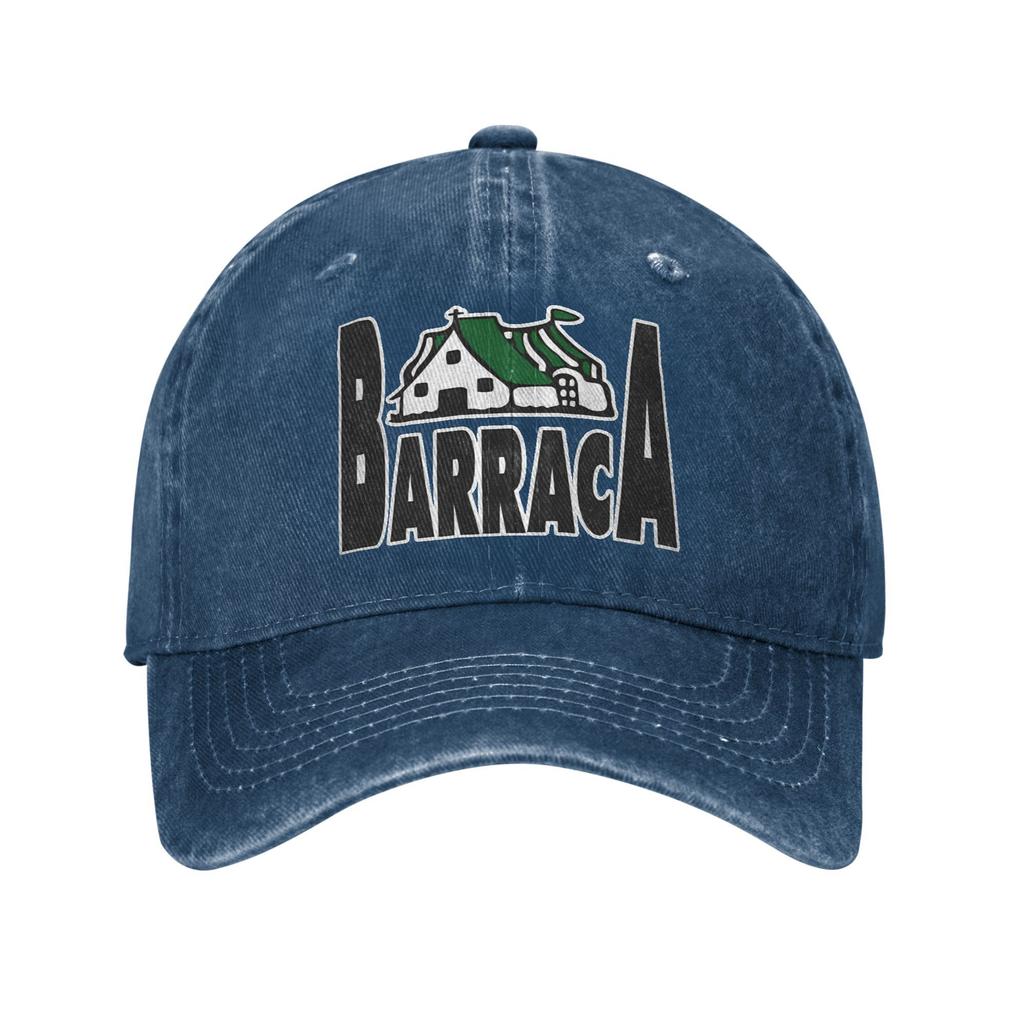 Vintage Barraca Discoteca DJ Spain Disco Baseball Caps Unisex Distressed Denim Washed Snapback Hat Nightclub Outdoor Adjustable