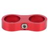 12AN Hose Separator Clamp Divider Clip Aluminum Alloy Fitting Adapter for Oil/Fuel Hose Line
