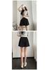 Low-Waist Wide-Leg Maternity Summer Shorts - Casual, Lightweight, Versatile Pantskirt