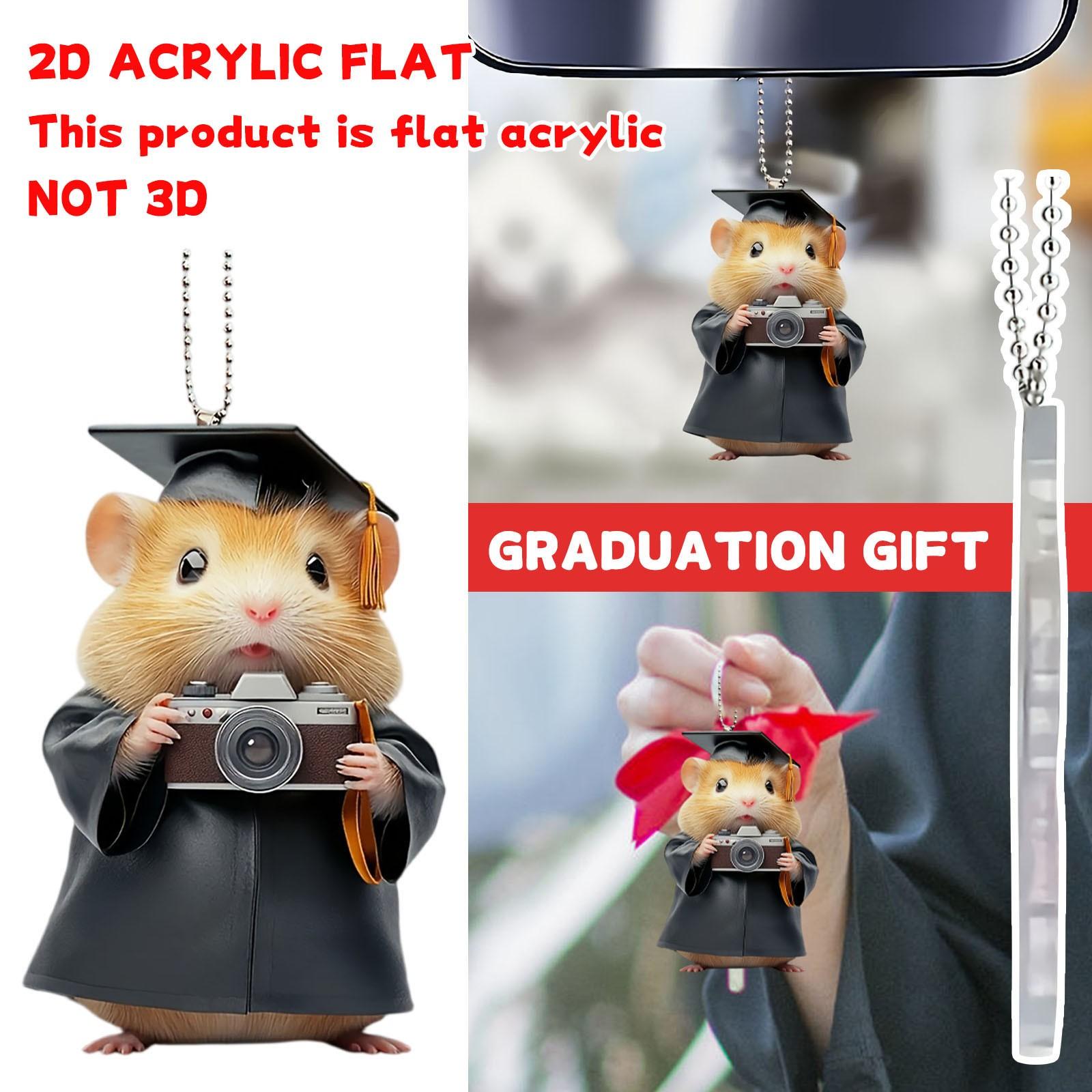 

2D Выпускной Плоский Милый Животный Кулон Украшения One Size
