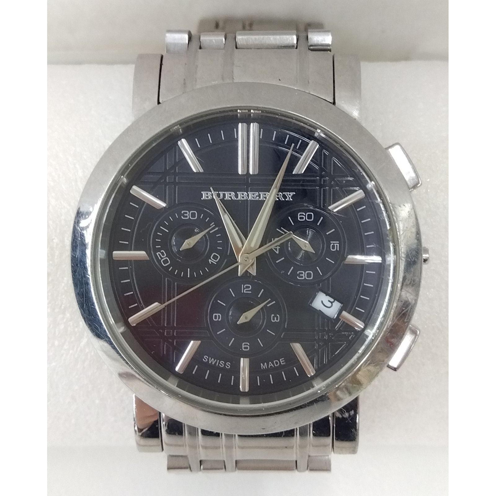 Used [Used item / current item] Fudo BURBERRY Burberry men s watch crown missing BU1360 L-78