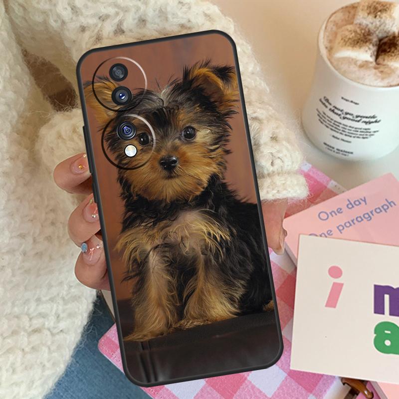 Yorkie Yorkshire Terrier For Honor Magic 8 7 6 5 Pro Case For Honor Win RT X9d X9b X9c X9a X8c X8b 200 400 70 90 Lite