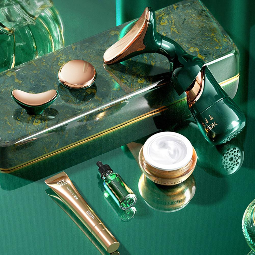 3 In 1 Face Massager Neck Facial Eye Massage Skin Tightening Wrinkle Anti Aging Face Massager Instrument Skin Expert Beauty Device