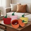 Large Capacity Cotton Rope Storage Basket Decorative Sundries Storage Basket  Bedroom