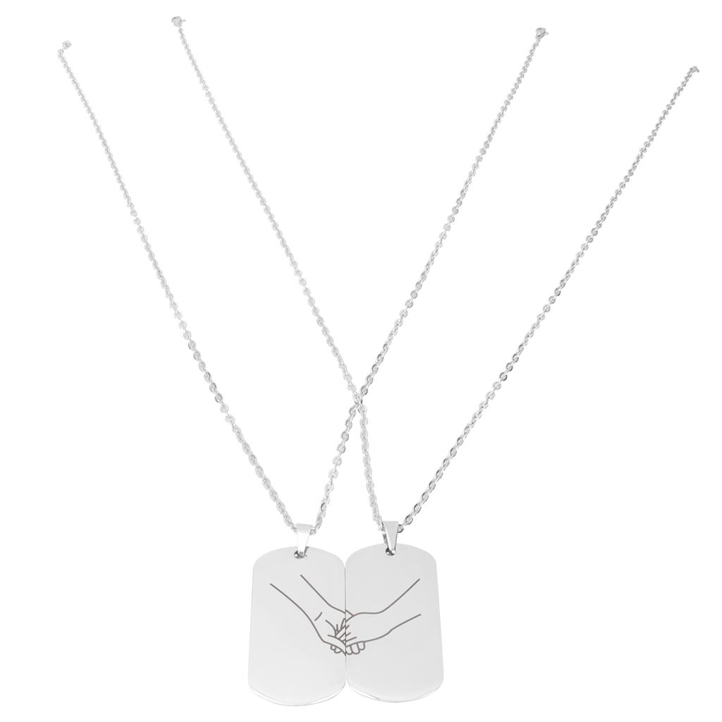 Buy 1 Pair Titanium Steel Jewelry Accessories Fashionable Chic Lovers