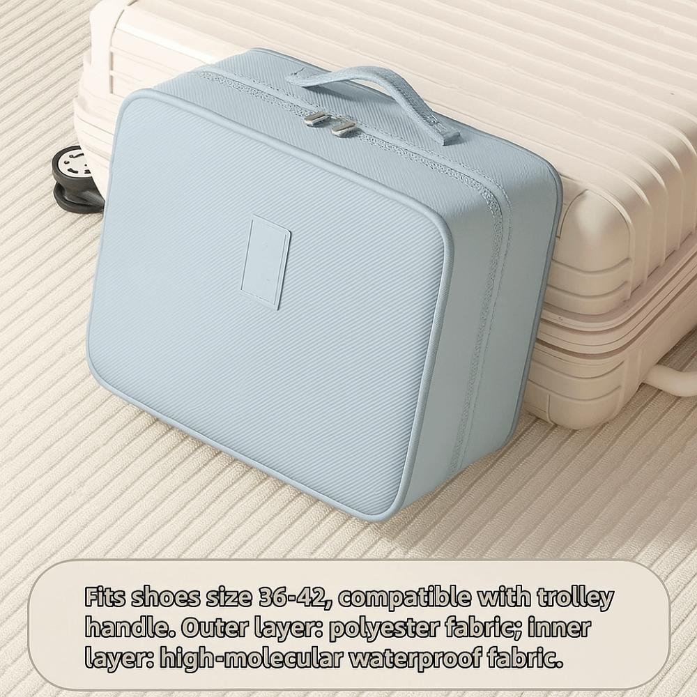 Waterproof Shoe Storage Bags Large Capacity Space-saving Shoes Packaging Pouch Breathable Zipper Shoe Organizer Closet Organizer