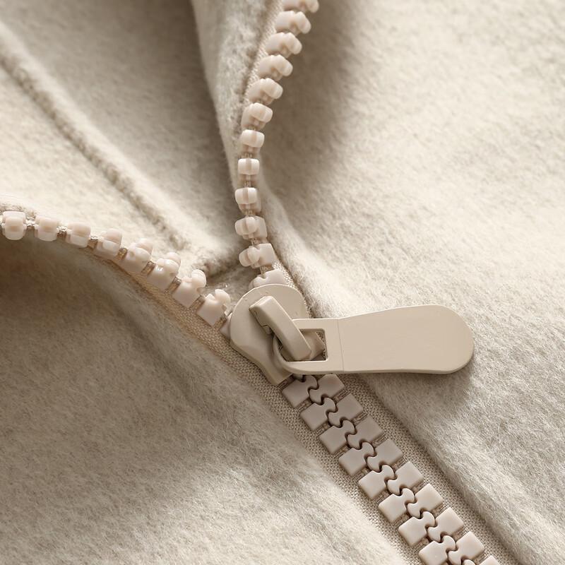 Women's Double-Faced Wool Blend Short Coat