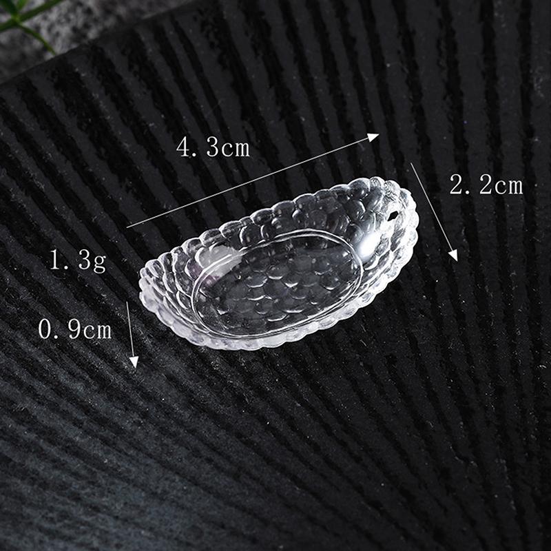 3Pcs Dollhouse Mini Bowl Miniature Food Play Scene Decoration Model Dollhouse Kitchen Furniture Accessories