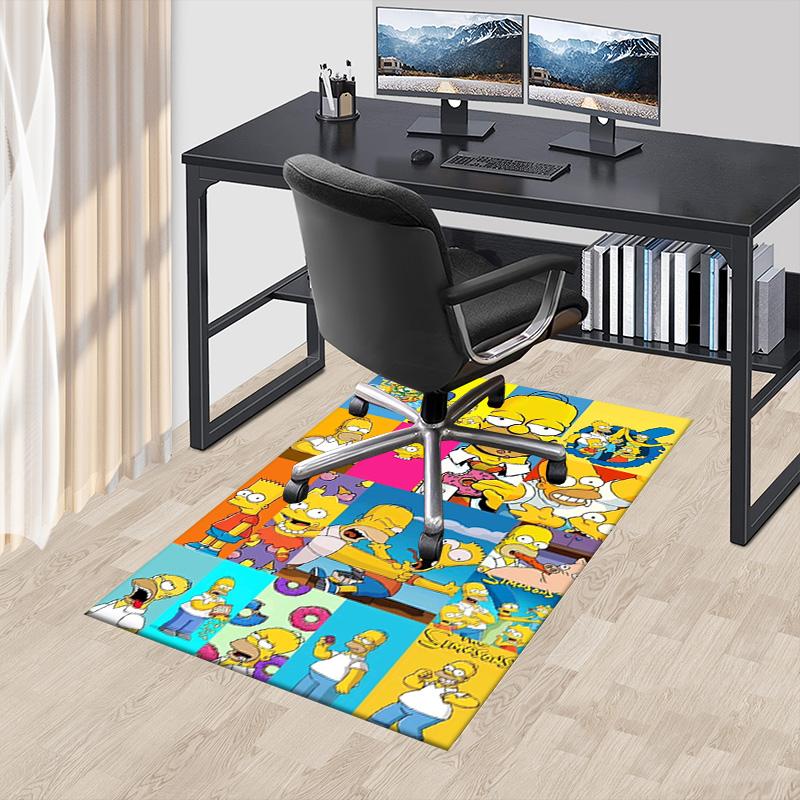 Simpsons Family Carpet For Playroom Bedroom Living Room Sofa Home Decorkids Game Area Rug Nonslip Floor Mat