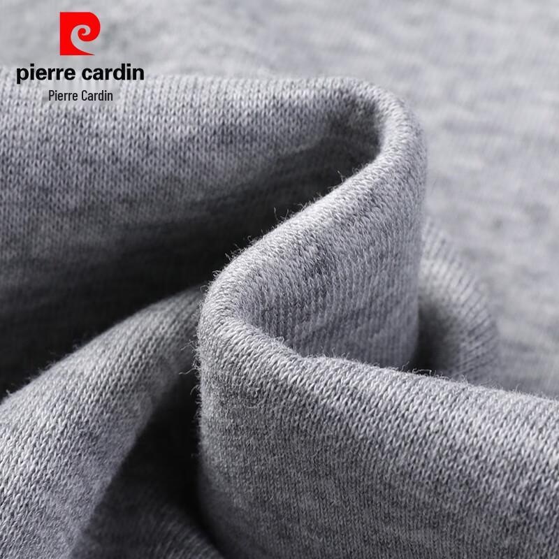 Pierre Cardin Men's Solid Round Neck Pullover Sweatshirt