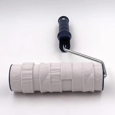 Textured Paint Roller for Wall Art Rubber Stamp Polyurethane Embossed Painting Tool