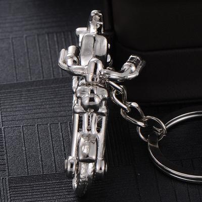 Key Chain Wear-resistant Cracking Resistant Motorcycle Charm Alloy Key Holder for Gift