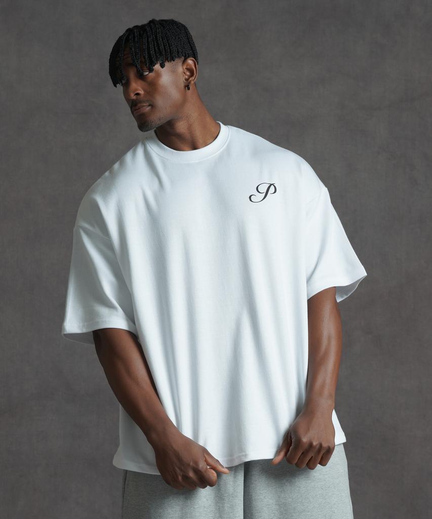PHERMENON [2Pack] Oversized P Short Sleeve T-Shirt (3 Colors)