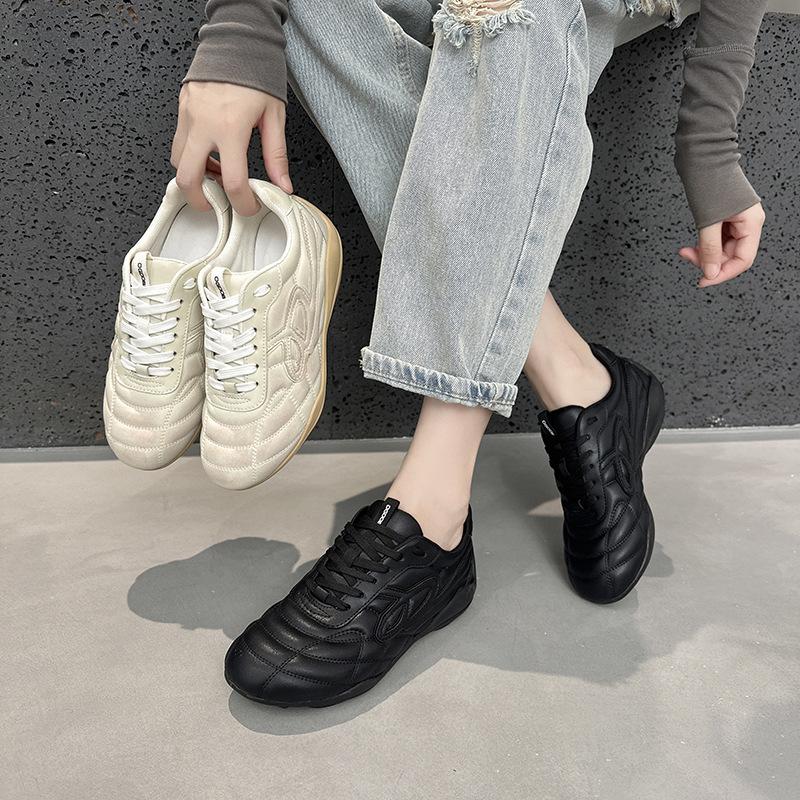 Black shoes men's shoes outdoor summer soft-soled casual shoes women's niche sports racing