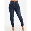 High Waist Stretch Jeans Women Slim Fit Butt Lifting Skinny Pants