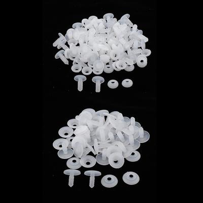 Weiße Puppengelenke zum Erstellen oder Fixieren Ihres eigenen Teddys 15 mm