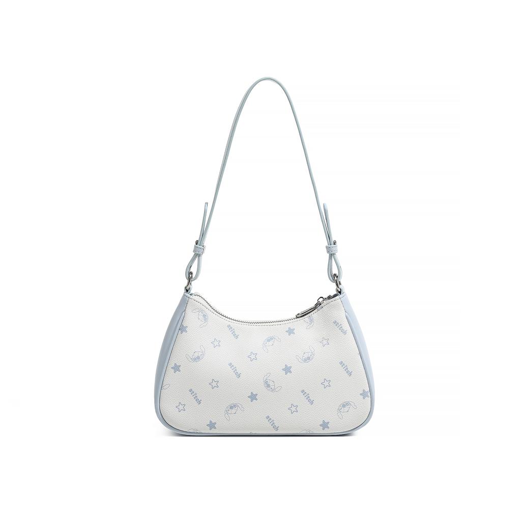 New Disney Stitch PVC Handbag, Crossbody Bag, Shoulder Bag Women's Light Blue BMK-72829L