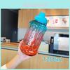 Stylish 1200ml Pc Plastic Portable Water Bottle With Handle For Adults Outdoor Sports