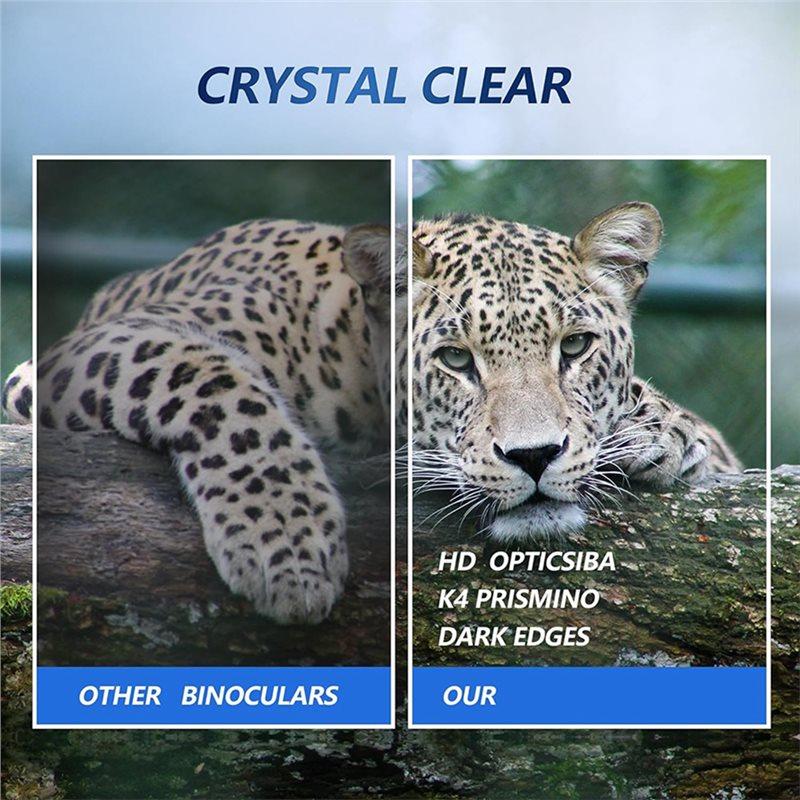 AS60-DT10 Portable Digital Camera Binoculars 8X Digital Zoom Video Photo Recording Telescope Easy Using For Bird Watching