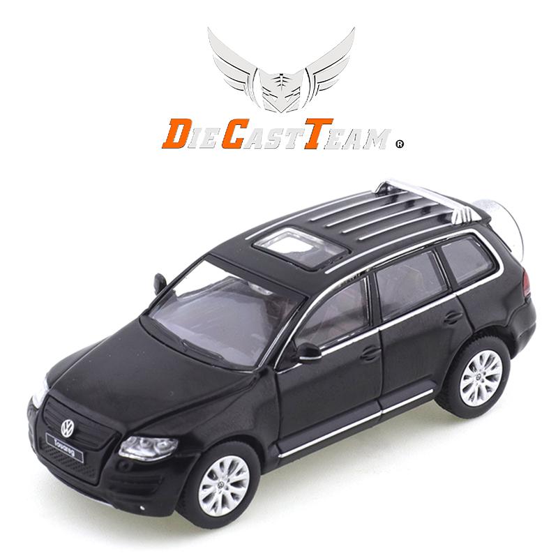 W127SHADOW / DCT 1/64 Volkswagen Touareg R50 Car Alloy Toys Motor Vehicle Diecast Metal Model Kids Xmas Gift Toys for Boys