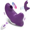 Remote Control Portable Vibrator Adult Sex Toy For Women Suction Vibrating Vibrators Clitoris Suction Cup Clitoris Vagina Stimulator 18 +