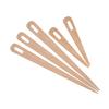 5Pcs Big Eye Design Wooden Weaving Needles Wooden Hand Loom Sticks DIY Crafts Projects