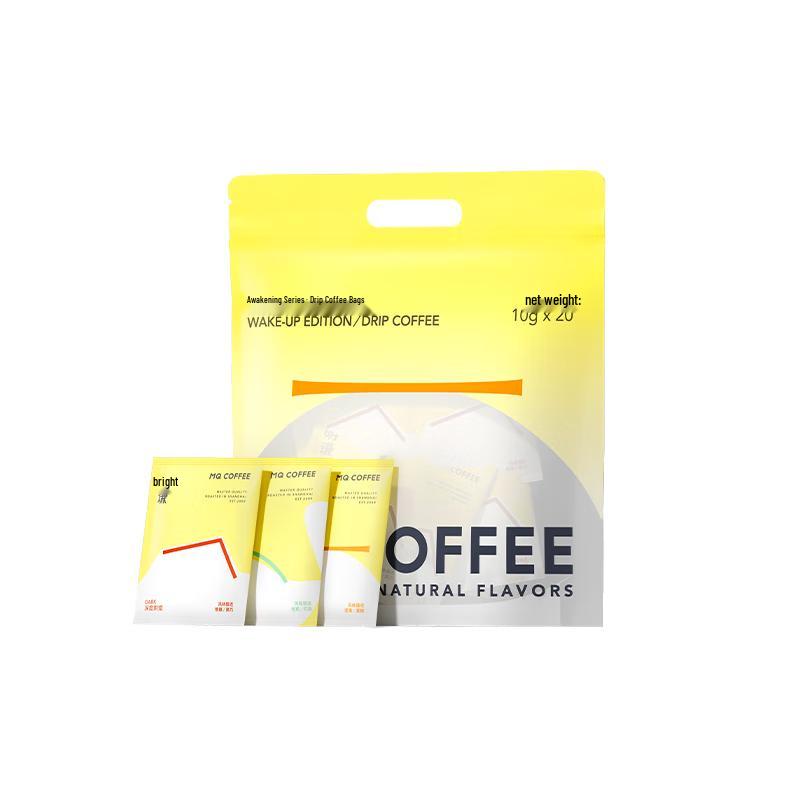 Mingqian Wake-Up Arabica Drip Bag Black Coffee 200g