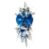 Christmas Swag, Stair Christmas Garland For Stairs, Door, Fireplace, Window, Outdoor Indoor Christmas Decor Easy Install Blue