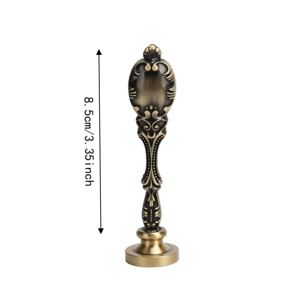 Removable Head Wax Seal Stamp Metal Handle Wax Seal Kit Retro Sealing Stamp For Wedding