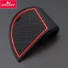 Smabee Gate Slot Pad for SUBARU LEVORG 2016-2017 Interior Door Pad/Cup Dust Mats Water Coaster Non-Slip