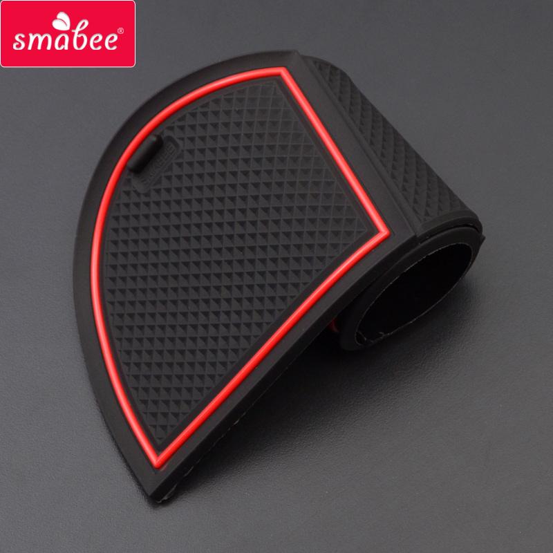 Smabee Gate Slot Pad for SUBARU LEVORG 2016-2017 Interior Door Pad/Cup Dust Mats Water Coaster Non-Slip